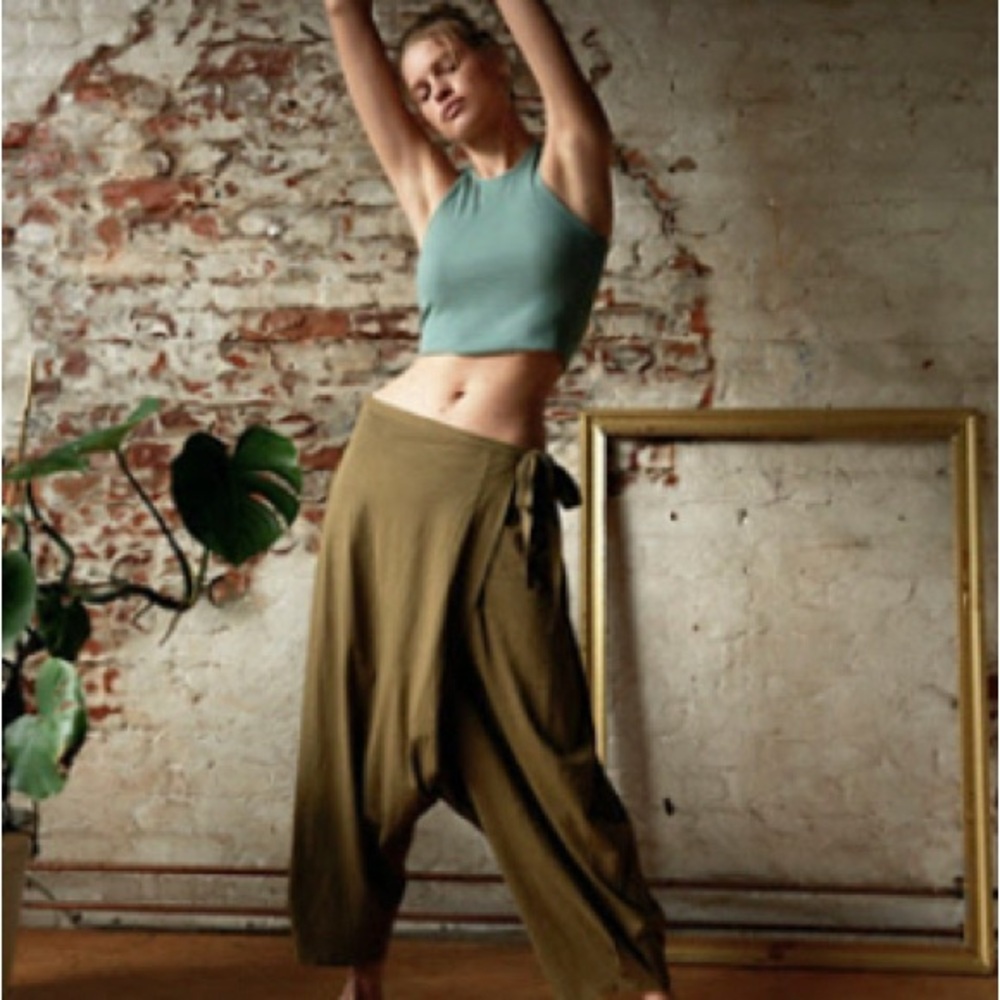 Free People Intimately - Venice Convertible Joggers in Oregano (2 Ways to Wear)